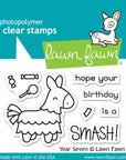 Lawn Fawn - Clear Stamps - Year Seven-ScrapbookPal