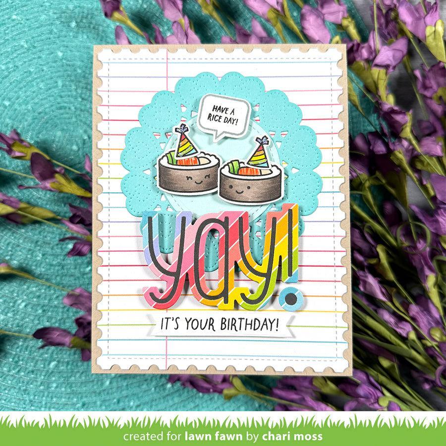 Lawn Fawn - Clear Stamps - Year Sixteen-ScrapbookPal