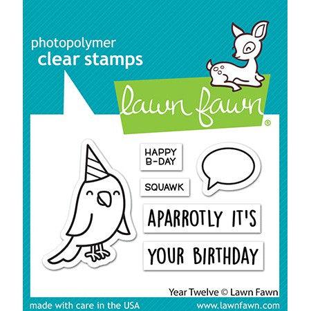 Lawn Fawn - Clear Stamps - Year Twelve-ScrapbookPal
