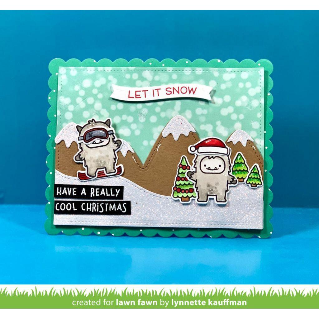 Lawn Fawn - Clear Stamps - Yeti or Not-ScrapbookPal