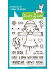 Lawn Fawn - Clear Stamps - You Crow Girl-ScrapbookPal