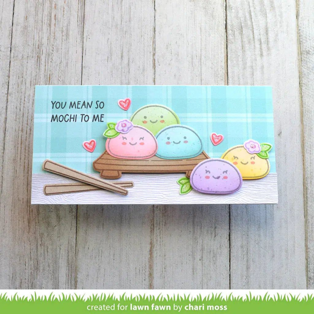 Lawn Fawn - Clear Stamps - You Mean So Mochi-ScrapbookPal