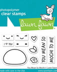 Lawn Fawn - Clear Stamps - You Mean So Mochi-ScrapbookPal