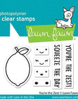 Lawn Fawn - Clear Stamps - You're the Zest-ScrapbookPal