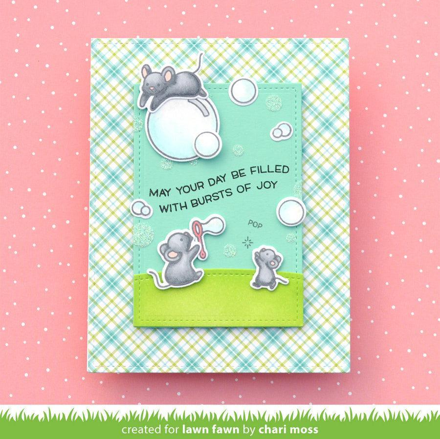 Lawn Fawn - Coloring Stencils - Bubbles Of Joy-ScrapbookPal