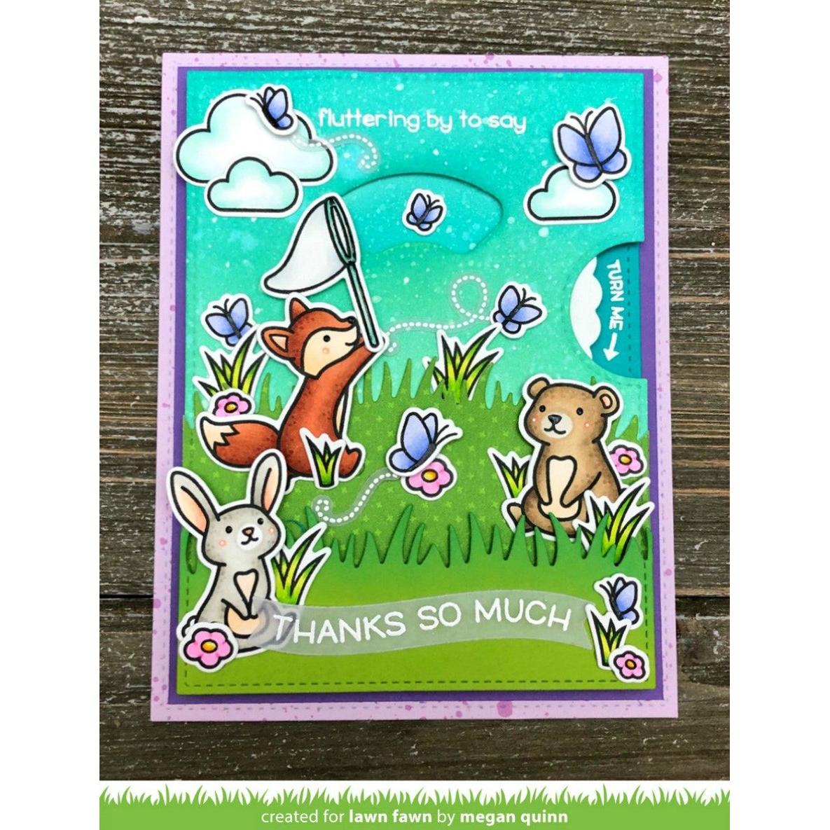 Lawn Fawn - Coloring Stencils - Butterfly Kisses-ScrapbookPal