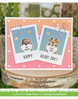 Lawn Fawn - Coloring Stencils - Critter Conversation Hearts-ScrapbookPal