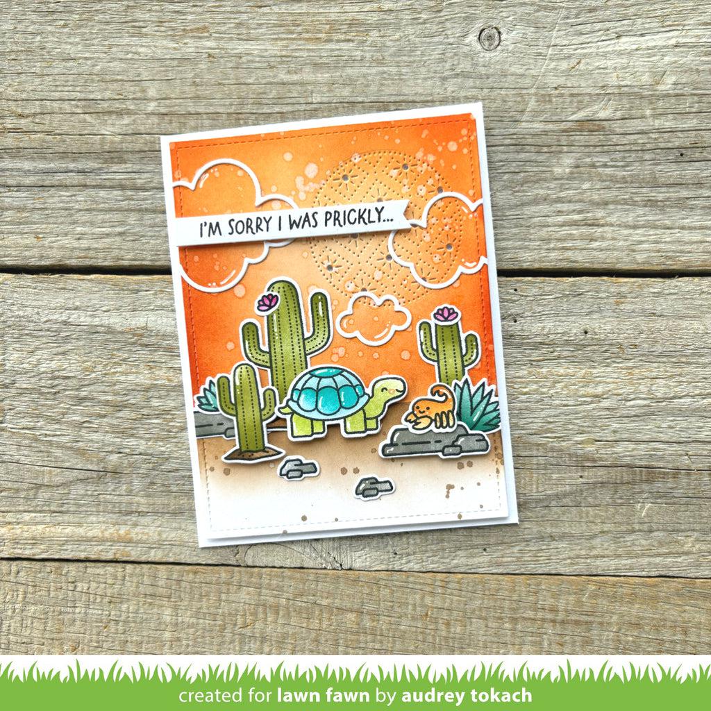 Lawn Fawn - Coloring Stencils - Critters in the Desert-ScrapbookPal