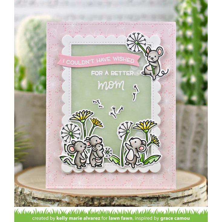 Lawn Fawn - Coloring Stencils - Dandy Day-ScrapbookPal