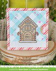 Lawn Fawn - Coloring Stencils - Gingerbread House-ScrapbookPal