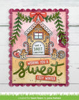 Lawn Fawn - Coloring Stencils - Gingerbread House-ScrapbookPal
