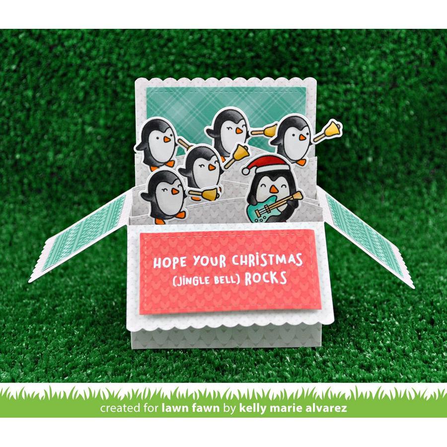 Lawn Fawn - Coloring Stencils - Here We Go A-Waddling-ScrapbookPal