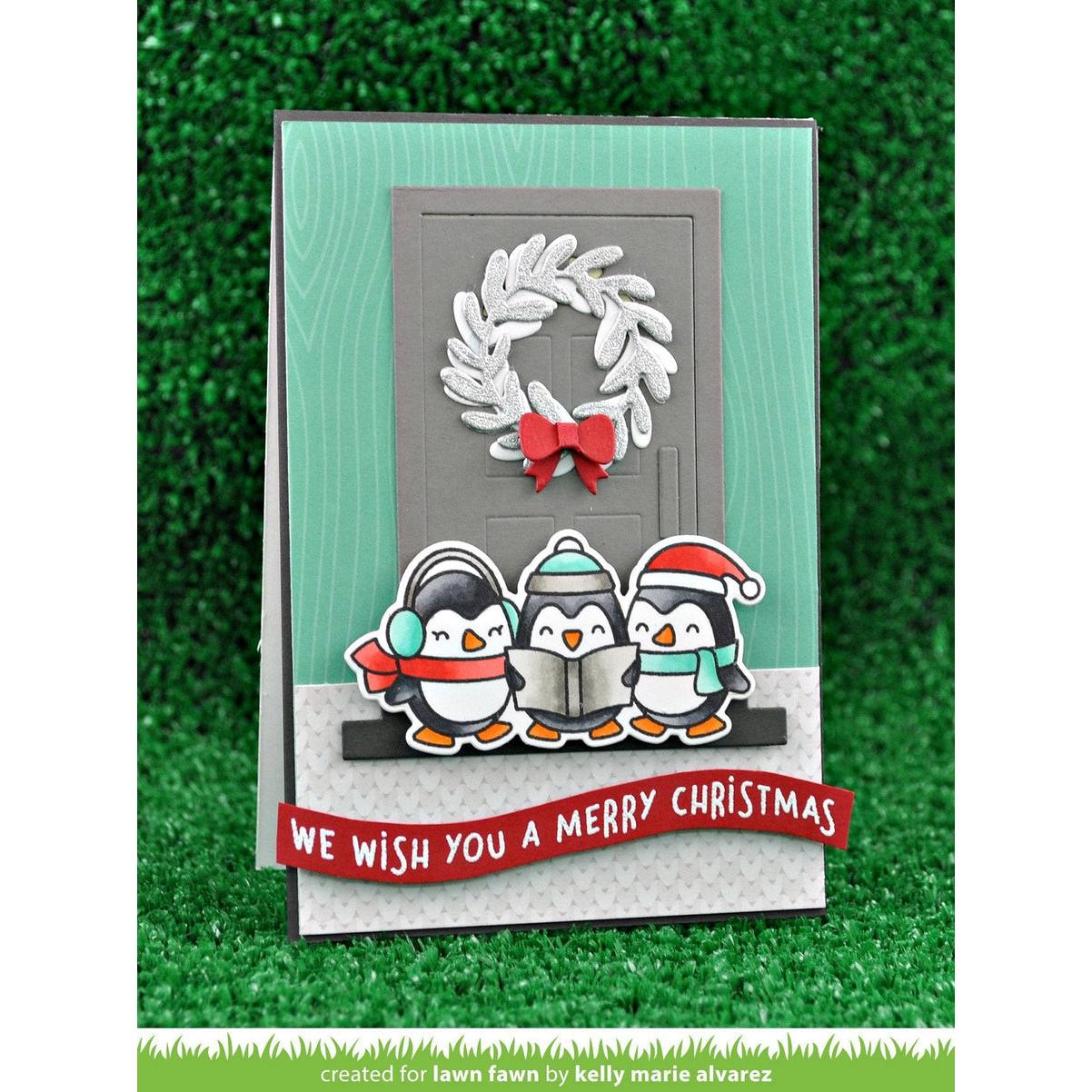 Lawn Fawn - Coloring Stencils - Here We Go A-Waddling-ScrapbookPal