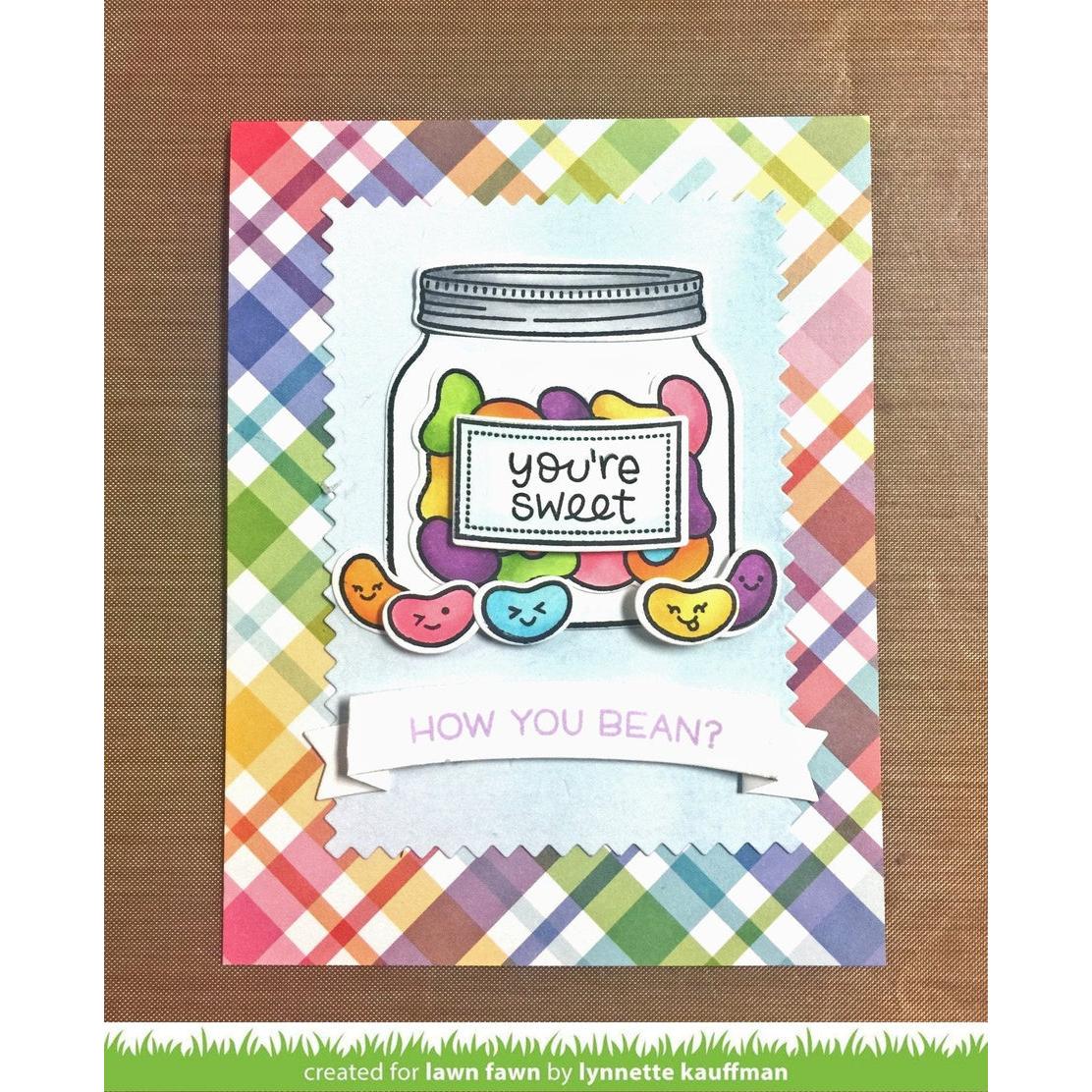 Lawn Fawn - Coloring Stencils - How You Bean?-ScrapbookPal