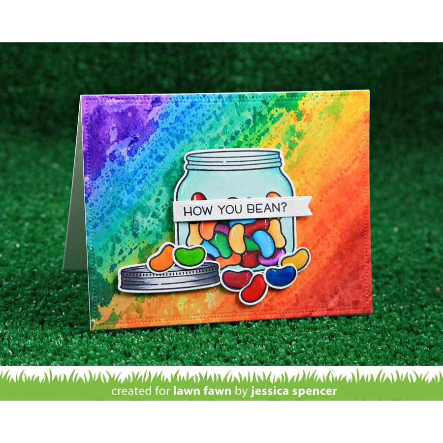 Lawn Fawn - Coloring Stencils - How You Bean?-ScrapbookPal