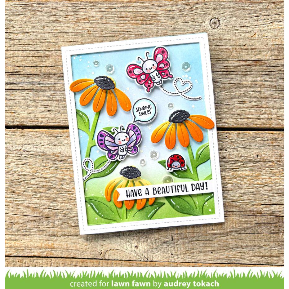 Lawn Fawn - Coloring Stencils - I Like Big Butterflies-ScrapbookPal