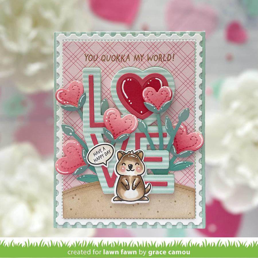 Lawn Fawn - Coloring Stencils - Quokka My World-ScrapbookPal