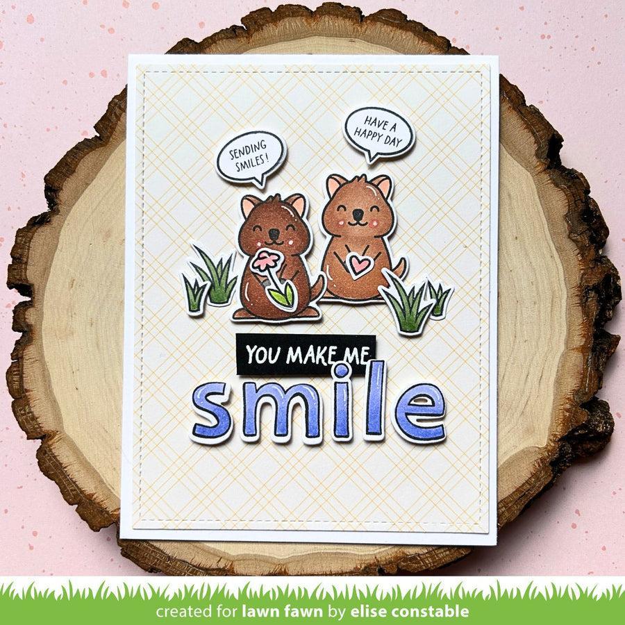 Lawn Fawn - Coloring Stencils - Quokka My World-ScrapbookPal