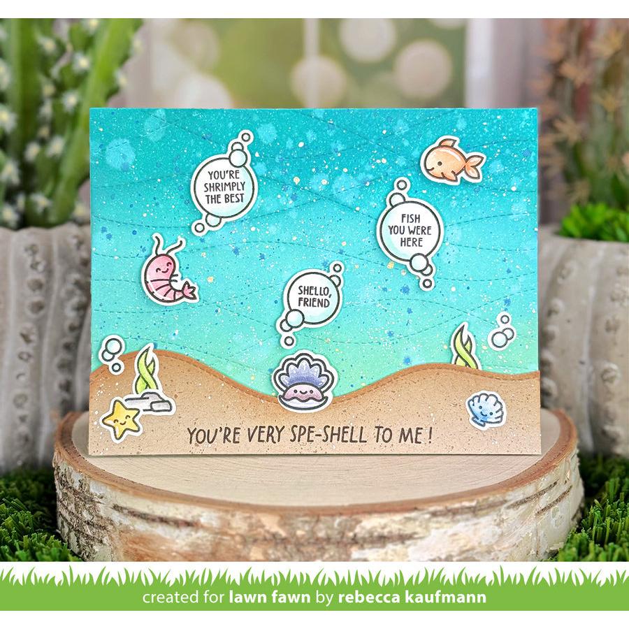 Lawn Fawn - Coloring Stencils - Shello, Friend-ScrapbookPal