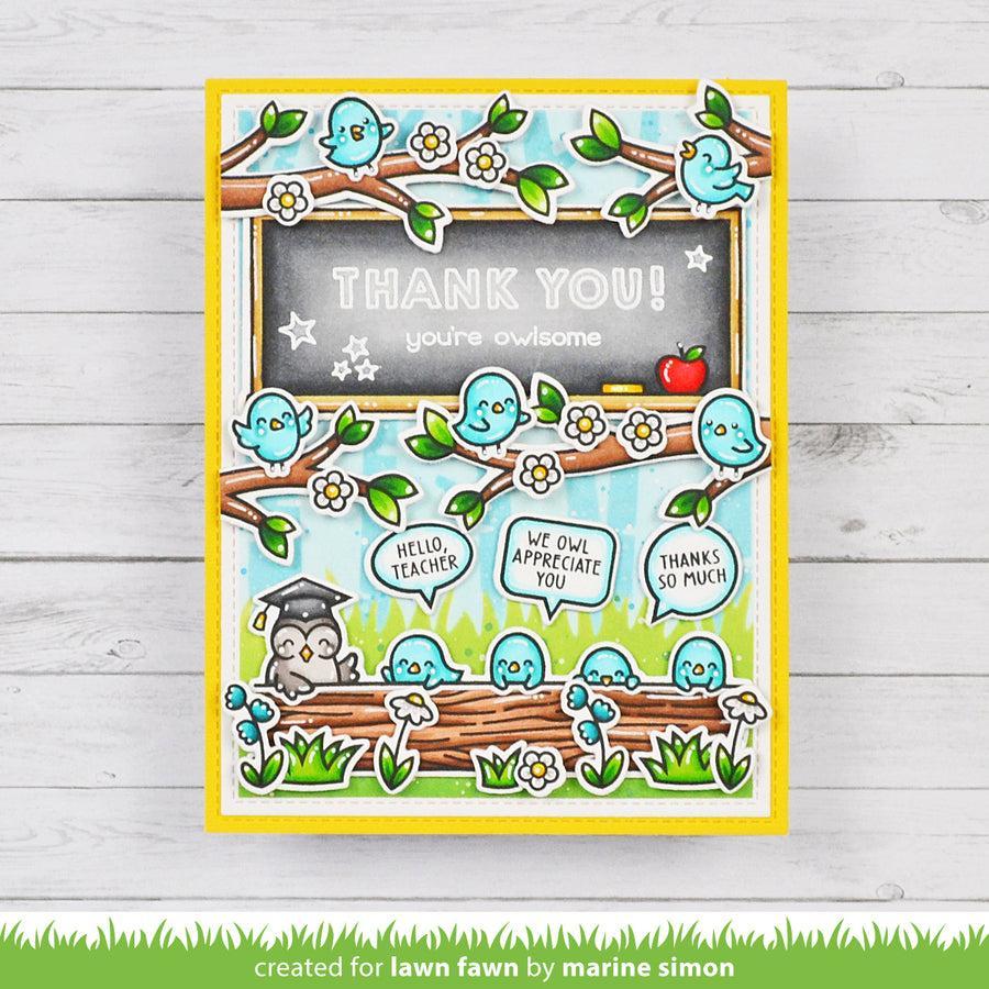 Lawn Fawn - Lawn Cuts - Simply Celebrate Teachers-ScrapbookPal