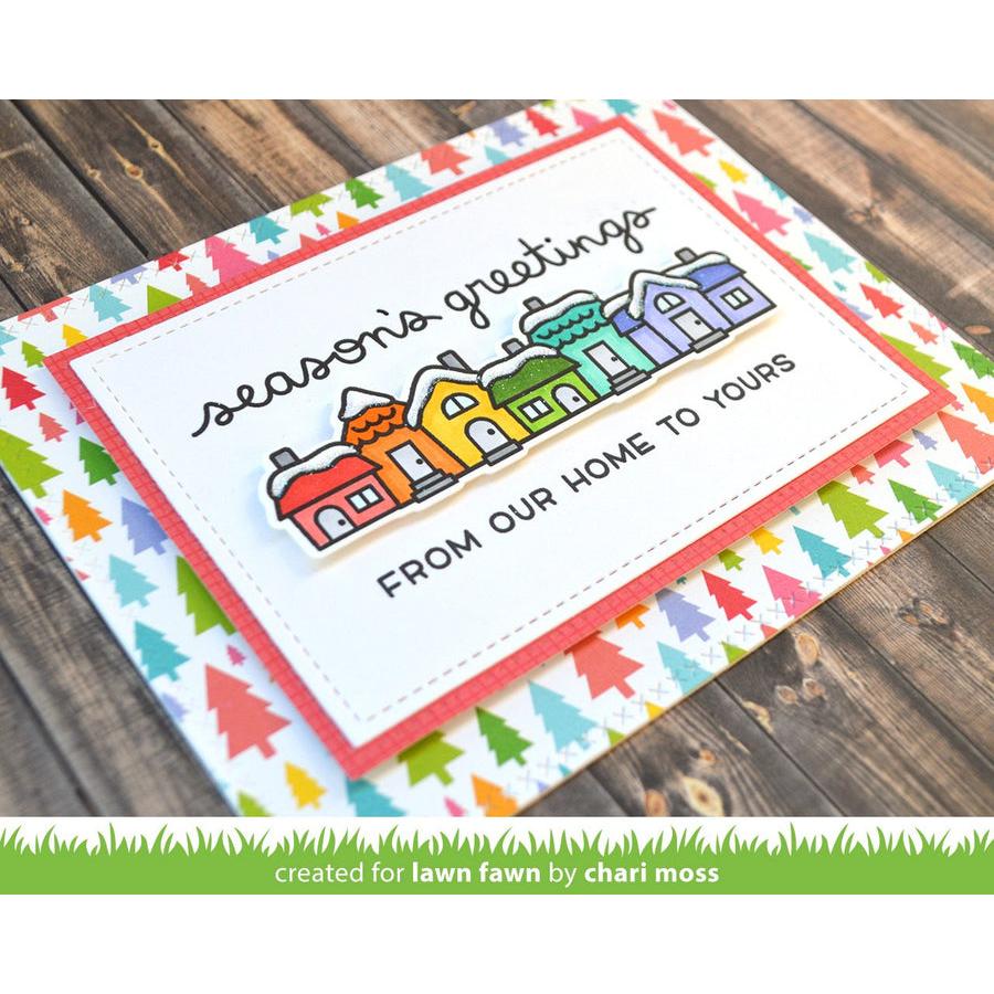 Lawn Fawn - Coloring Stencils - Simply Celebrate Winter-ScrapbookPal