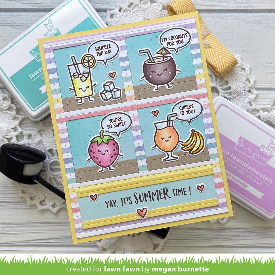 Lawn Fawn - Coloring Stencils - Summer Friends-ScrapbookPal