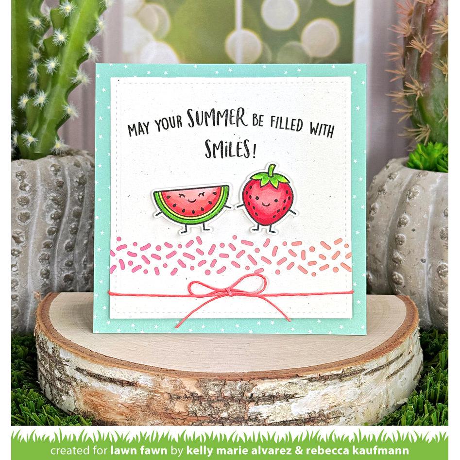 Lawn Fawn - Coloring Stencils - Summer Friends-ScrapbookPal