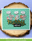 Lawn Fawn - Coloring Stencils - Sweet Christmas Mice-ScrapbookPal