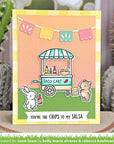Lawn Fawn - Clear Stamps - Treat Cart Add-On: Tacos-ScrapbookPal