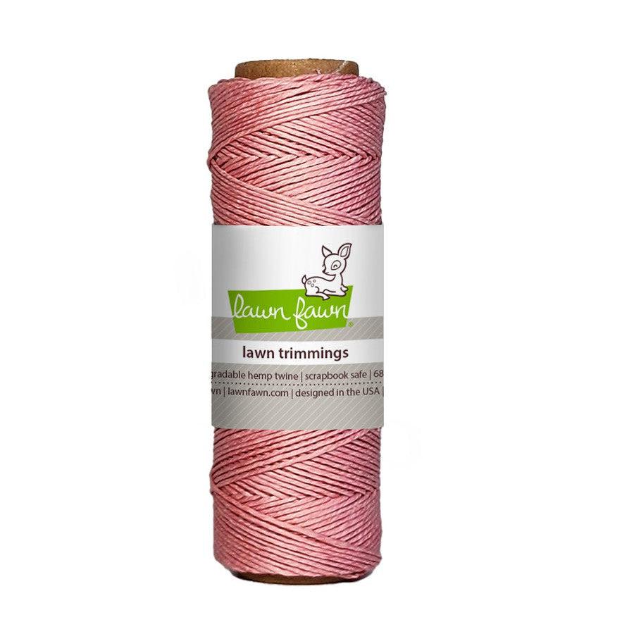 Lawn Fawn - Hemp Twine - Dusty Rose-ScrapbookPal