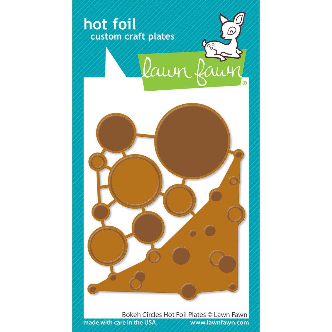 Lawn Fawn - Hot Foil Plates - Bokeh Circles-ScrapbookPal