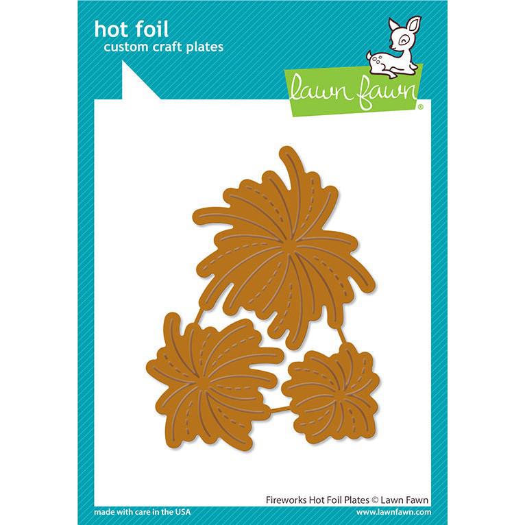 Lawn Fawn - Hot Foil Plates - Fireworks-ScrapbookPal