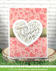 Lawn Fawn - Hot Foil Plates - Foiled Sentiments: Happy Valentine's Day-ScrapbookPal