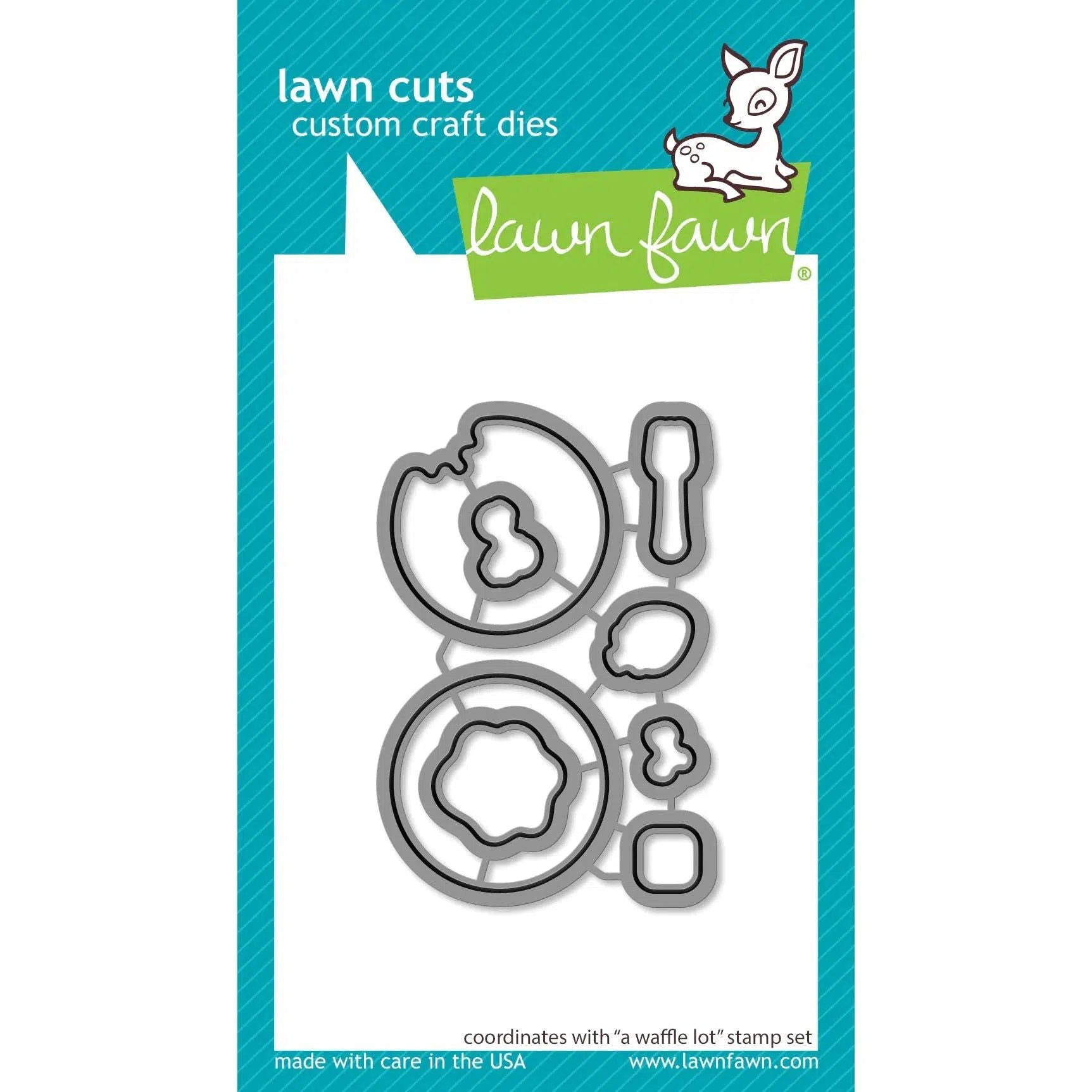 Lawn Fawn - Lawn Cuts - A Waffle Lot-ScrapbookPal