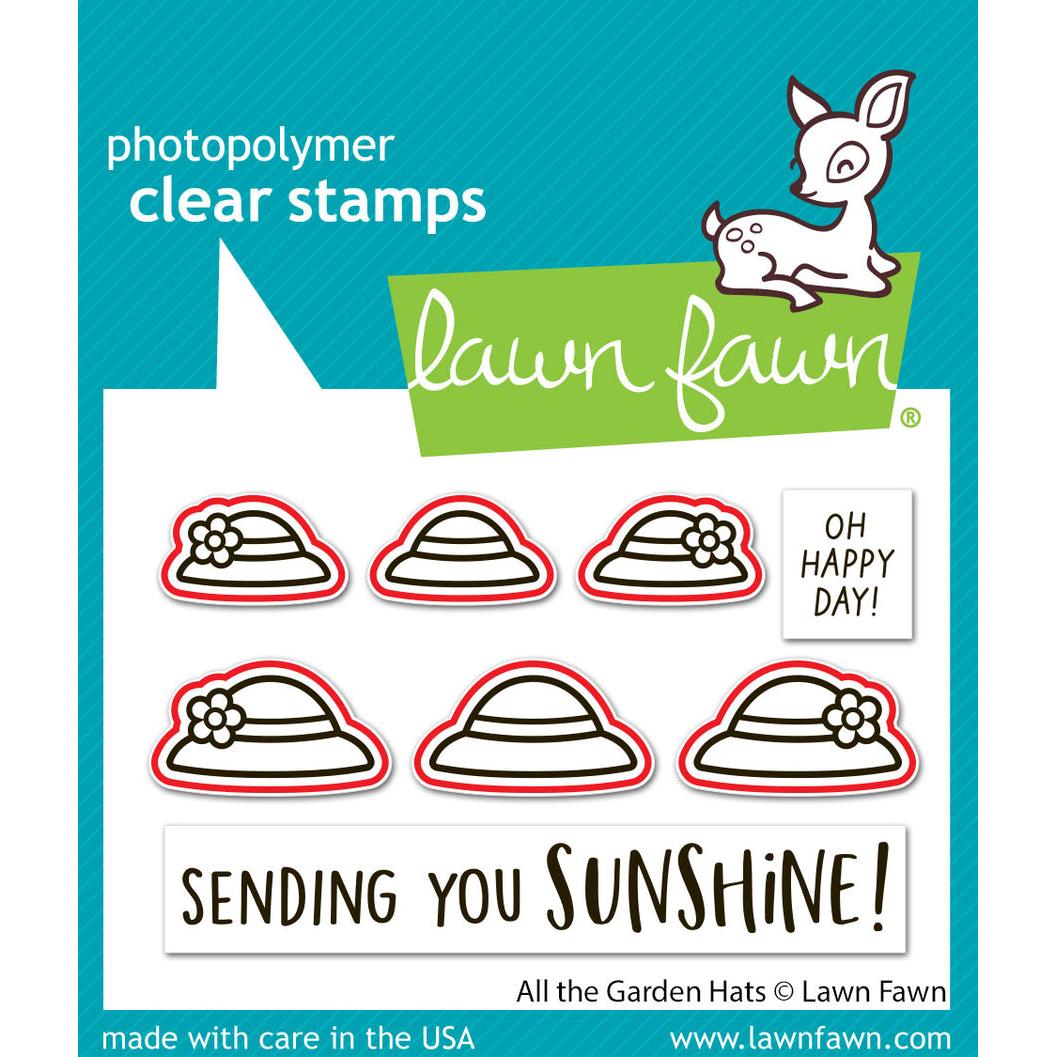 Lawn Fawn - Lawn Cuts - All The Garden Hats-ScrapbookPal
