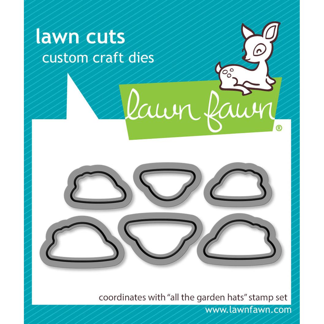 Lawn Fawn - Lawn Cuts - All The Garden Hats-ScrapbookPal