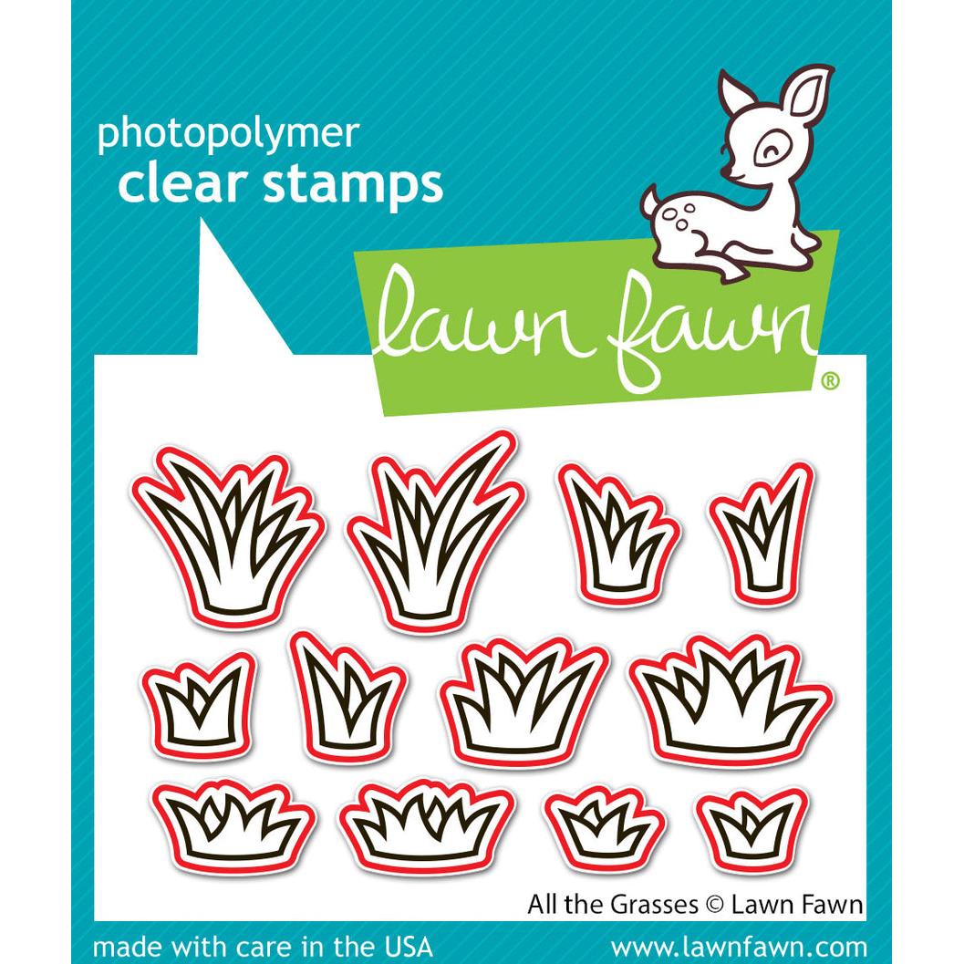 Lawn Fawn - Lawn Cuts - All The Grasses-ScrapbookPal