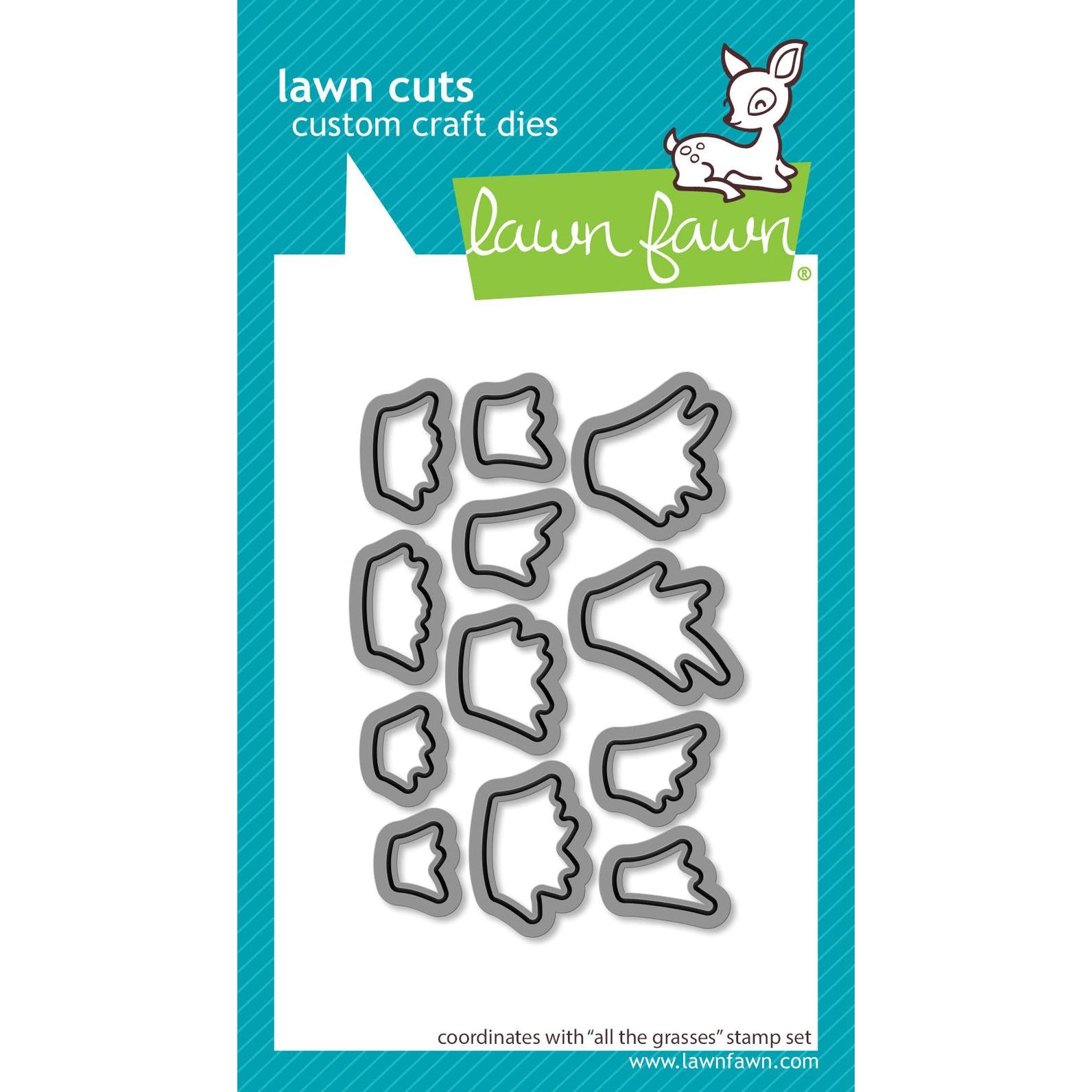 Lawn Fawn - Lawn Cuts - All The Grasses-ScrapbookPal