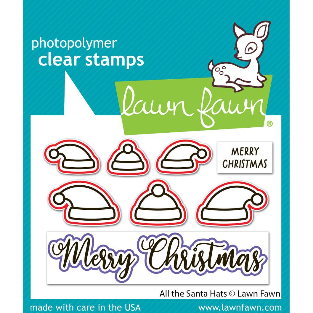 Lawn Fawn - Lawn Cuts - All The Santa Hats-ScrapbookPal