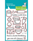 Lawn Fawn - Lawn Cuts - Baked with Love - Scratch & Dent-ScrapbookPal