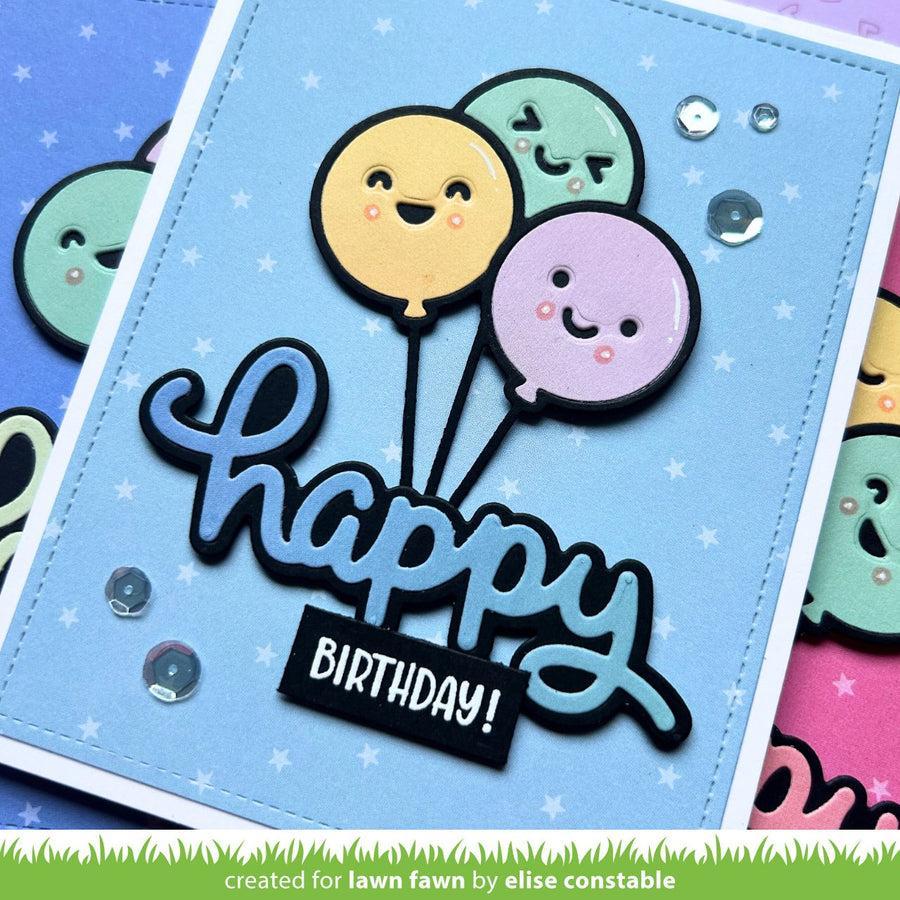 Lawn Fawn - Lawn Cuts - Balloon Bunch-ScrapbookPal