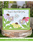 Lawn Fawn - Lawn Cuts - Big Blossom Backdrop: Landscape-ScrapbookPal