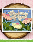 Lawn Fawn - Lawn Cuts - Big Blossom Backdrop: Landscape-ScrapbookPal
