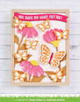 Lawn Fawn - Lawn Cuts - Big Blossom Backdrop: Portrait-ScrapbookPal