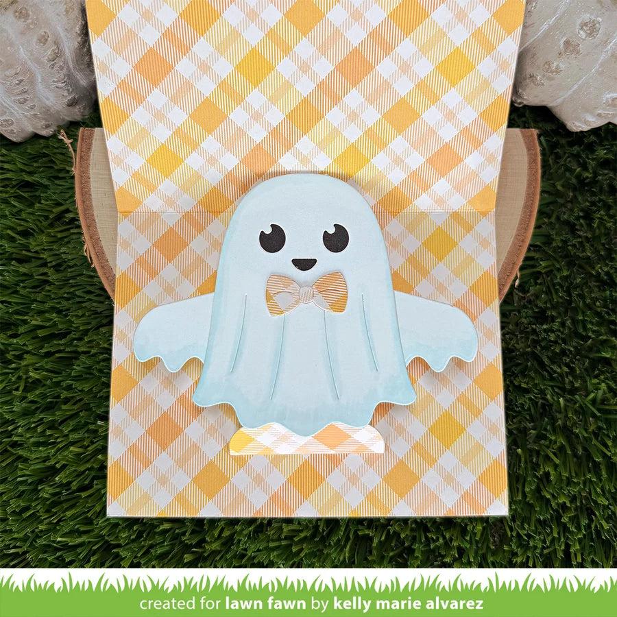 Lawn Fawn - Lawn Cuts - Big Hugs Ghost-ScrapbookPal