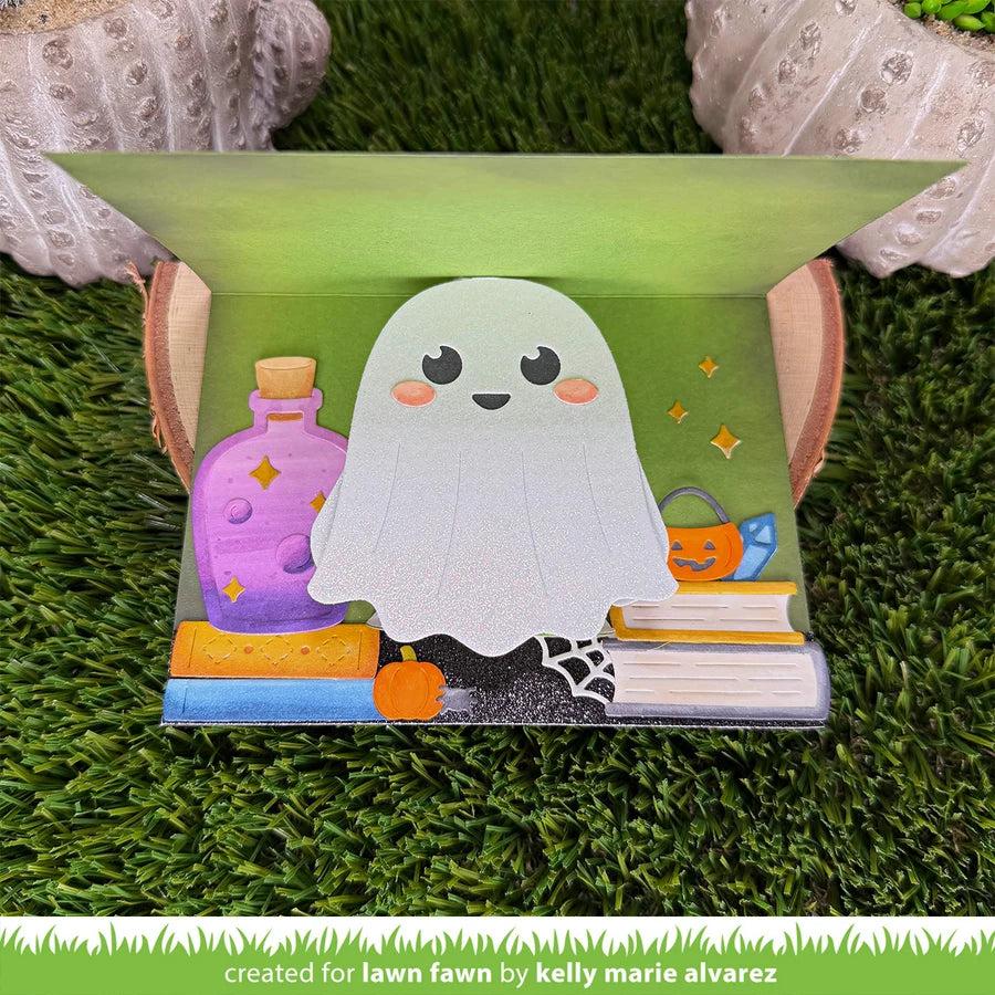 Lawn Fawn - Lawn Cuts - Big Hugs Ghost-ScrapbookPal