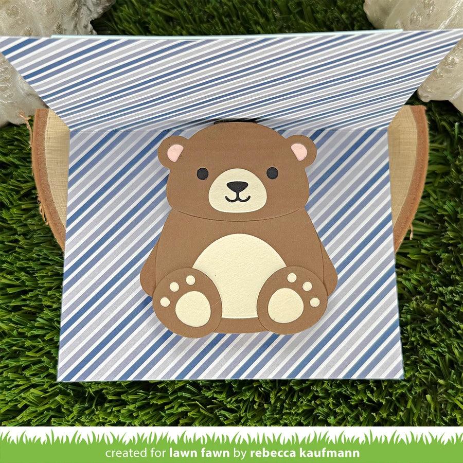 Lawn Fawn - Lawn Cuts - Big Hugs Pop-Up-ScrapbookPal