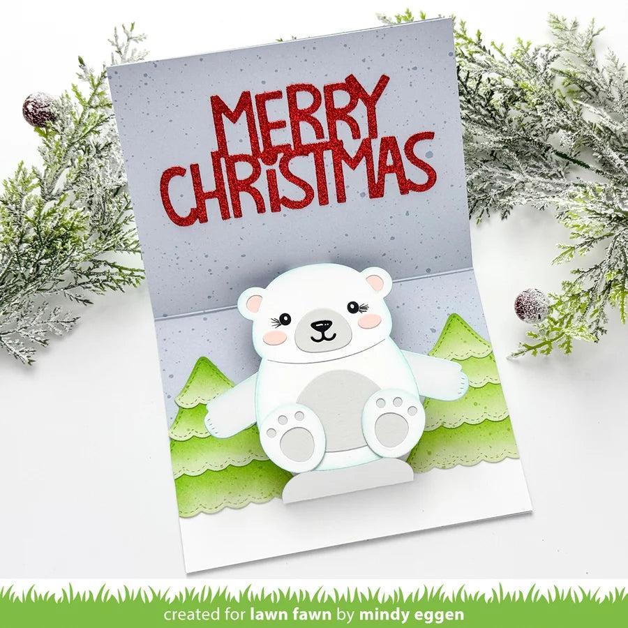 Lawn Fawn - Lawn Cuts - Big Hugs Pop-Up-ScrapbookPal
