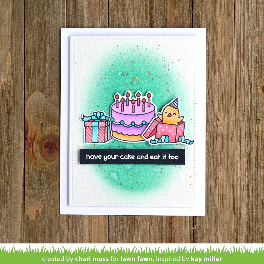 Lawn Fawn - Lawn Cuts - Birthday Before &#39;n Afters-ScrapbookPal