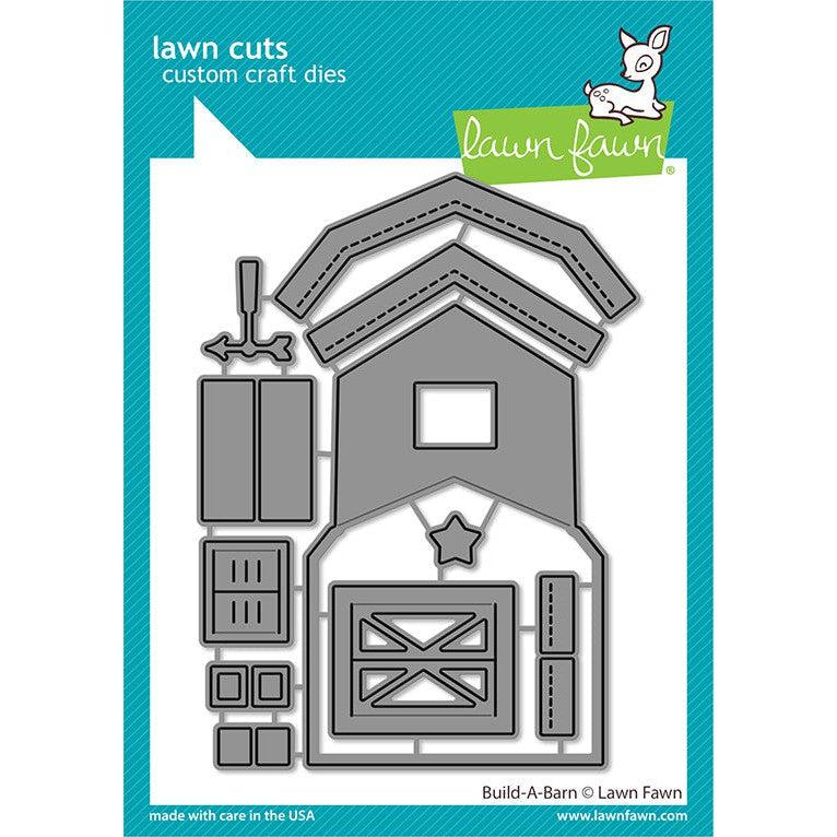 Lawn Fawn - Lawn Cuts - Build-A-Barn-ScrapbookPal